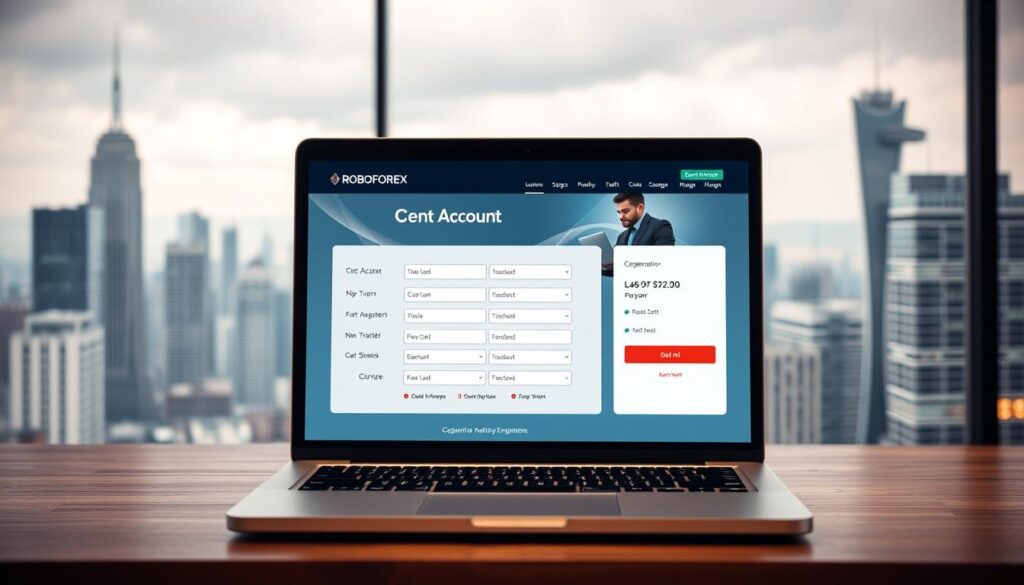 RoboForex Cent Account Registration Process