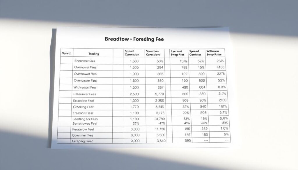 forex trading fees