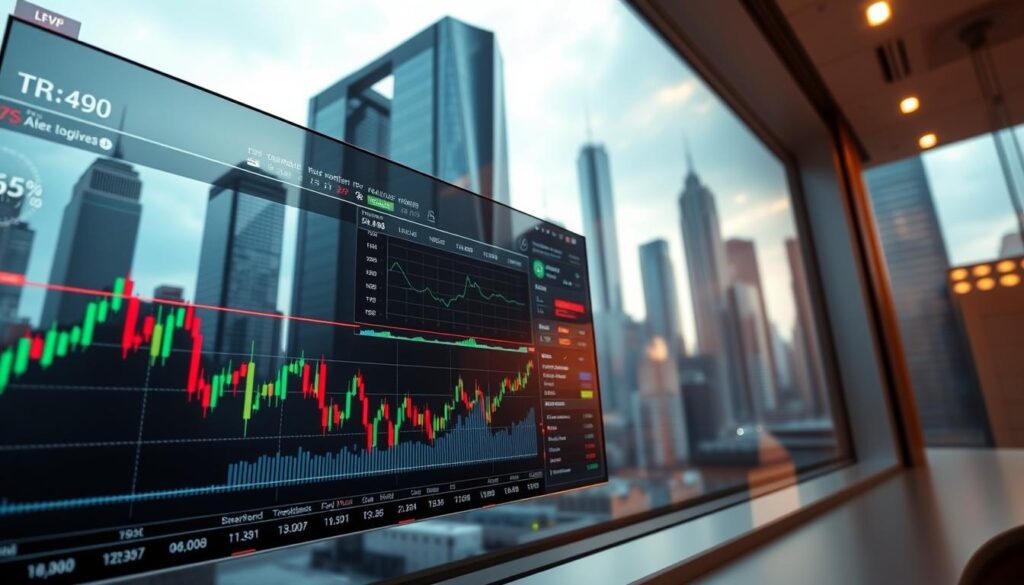 simulated trading environment
