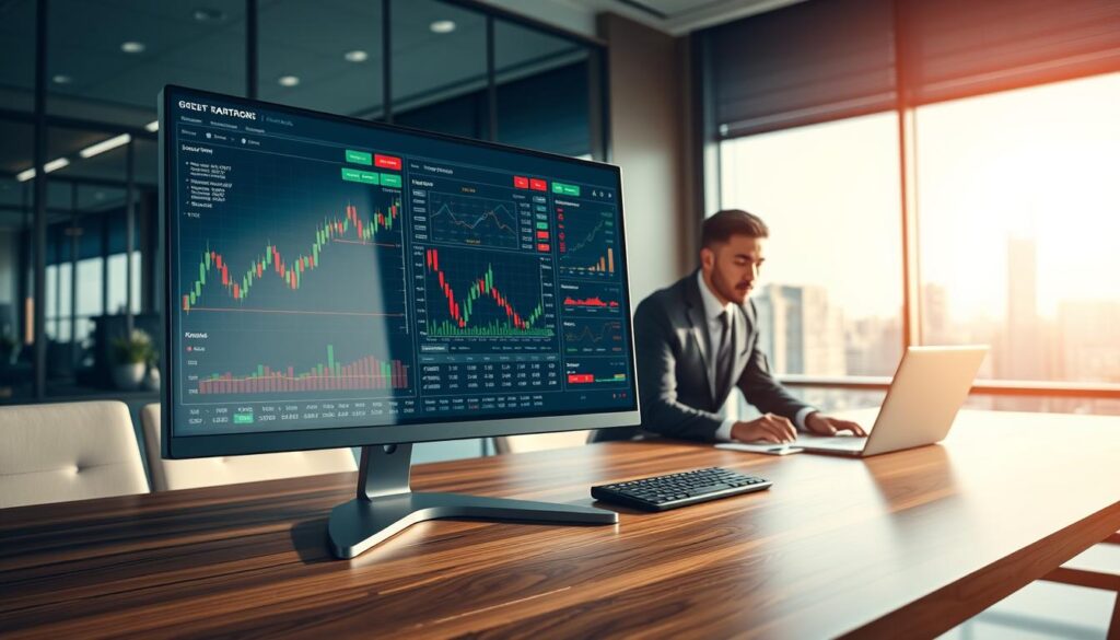 trading platform interface