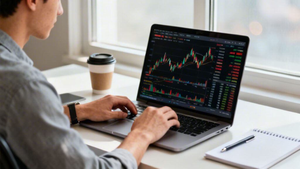 trader-working-on-PC